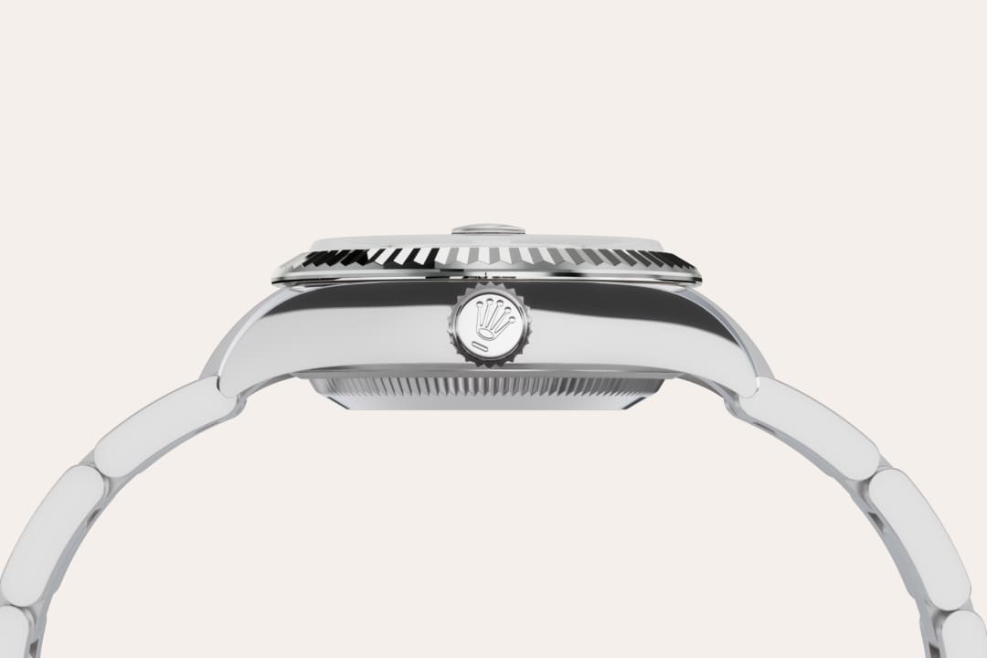 Rolex Lady-Datejust in Rolesor bianco (combinazione di acciaio Oystersteel e oro bianco),M52509-0002 - Fani