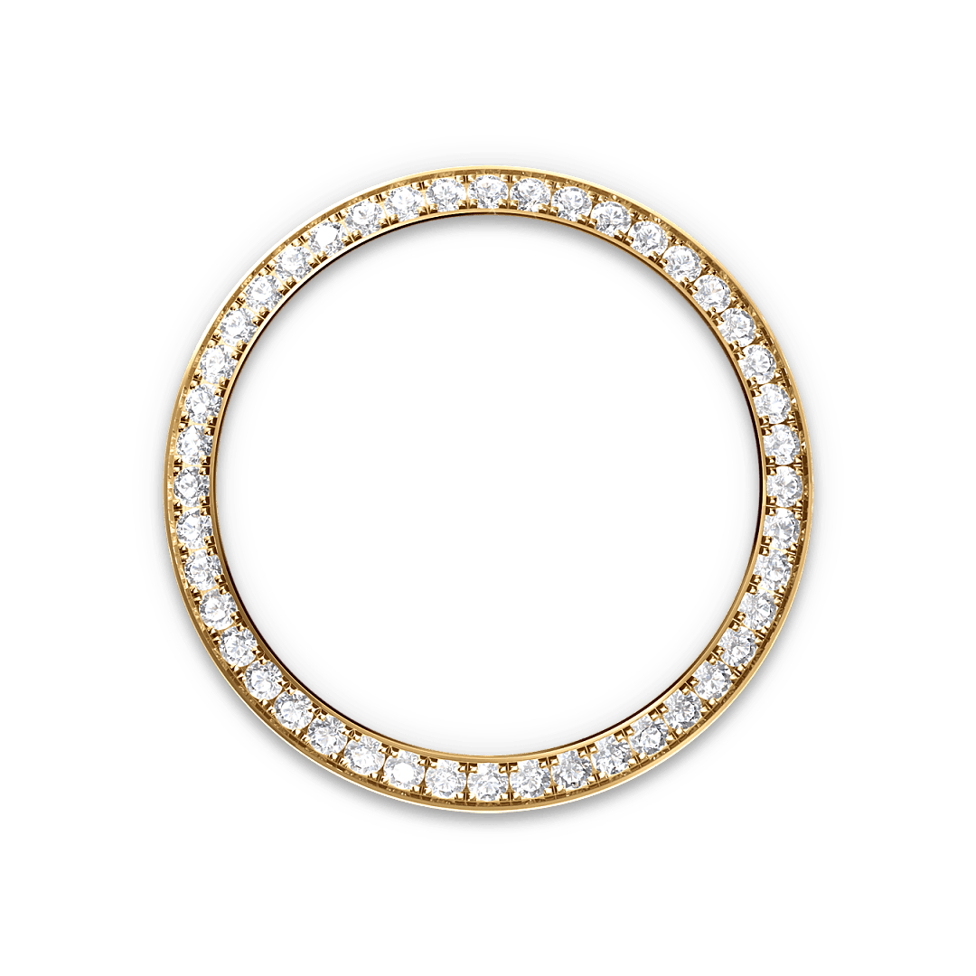 Rolex Lady-Datejust in Oro giallo 18 ct, fianchi della carrure e anse con diamanti,M52509-0002 - Fani