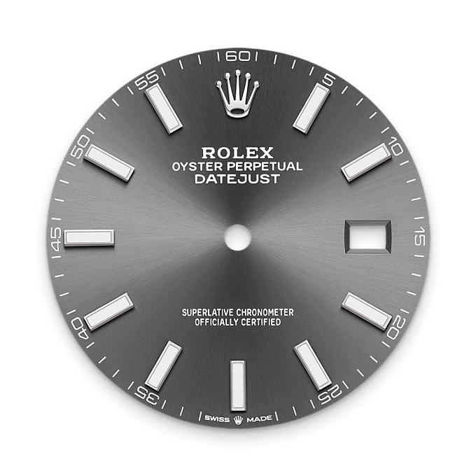 Rolex Datejust in Rolesor bianco (combinazione di acciaio Oystersteel e oro bianco), M126334-0014 - Fani