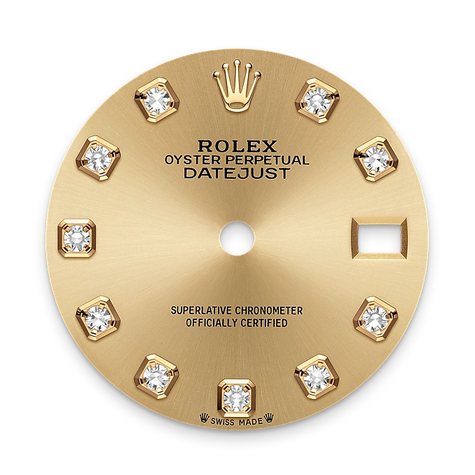 Rolex Lady-Datejust in Rolesor giallo (combinazione di acciaio Oystersteel e oro giallo), M279173-0012 - Fani