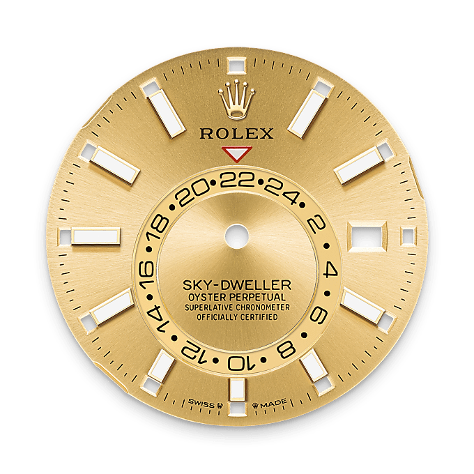 Rolex Sky-Dweller in Rolesor giallo (combinazione di acciaio Oystersteel e oro giallo), M336933-0001 - Fani