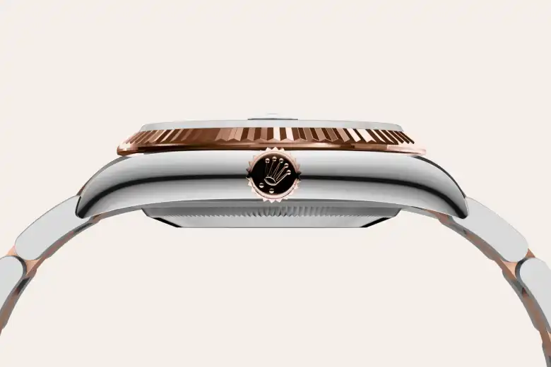 Rolex Datejust in Rolesor Everose (combinazione di acciaio Oystersteel e oro Everose), M126231-0020 - Fani