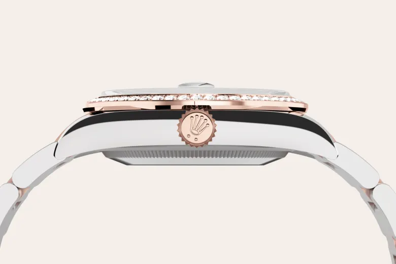 Rolex Datejust in Rolesor Everose (combinazione di acciaio Oystersteel e oro Everose), M126281RBR-0016 - Fani