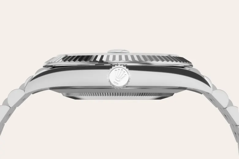 Rolex Datejust in Rolesor bianco (combinazione di acciaio Oystersteel e oro bianco), M126334-0014 - Fani