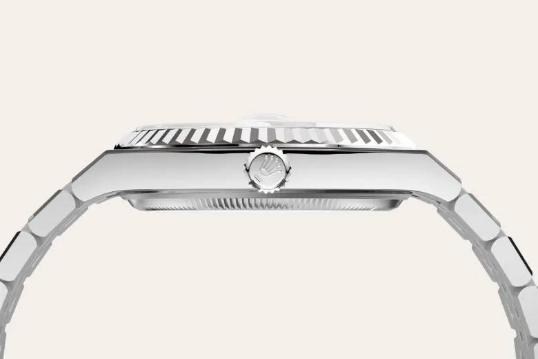 Rolex Land-Dweller in Rolesor bianco (combinazione di acciaio Oystersteel e oro bianco), M127234-0001 - Fani