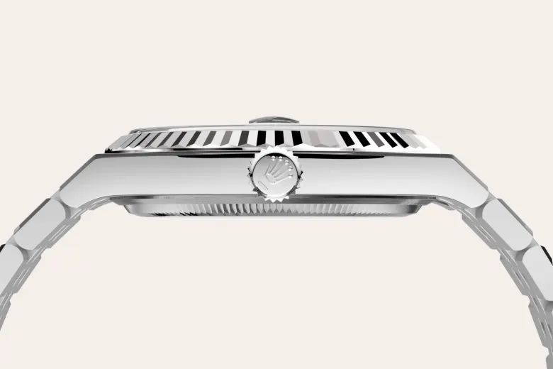 Rolex Land-Dweller in Rolesor bianco (combinazione di acciaio Oystersteel e oro bianco), M127334-0001 - Fani