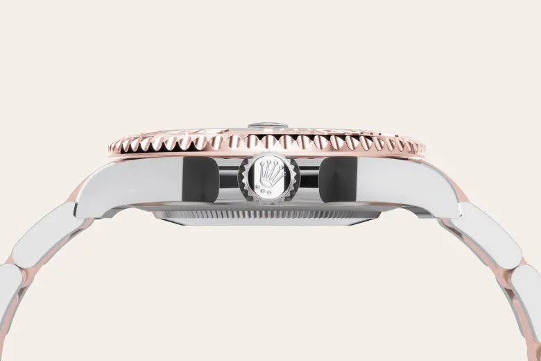 Rolex Yacht-Master in Rolesor Everose (combinazione di acciaio Oystersteel e oro Everose), M268621-0003 - Fani