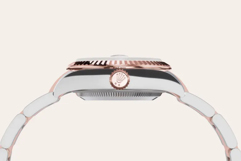 Rolex Lady-Datejust in Rolesor Everose (combinazione di acciaio Oystersteel e oro Everose), M279171-0028 - Fani