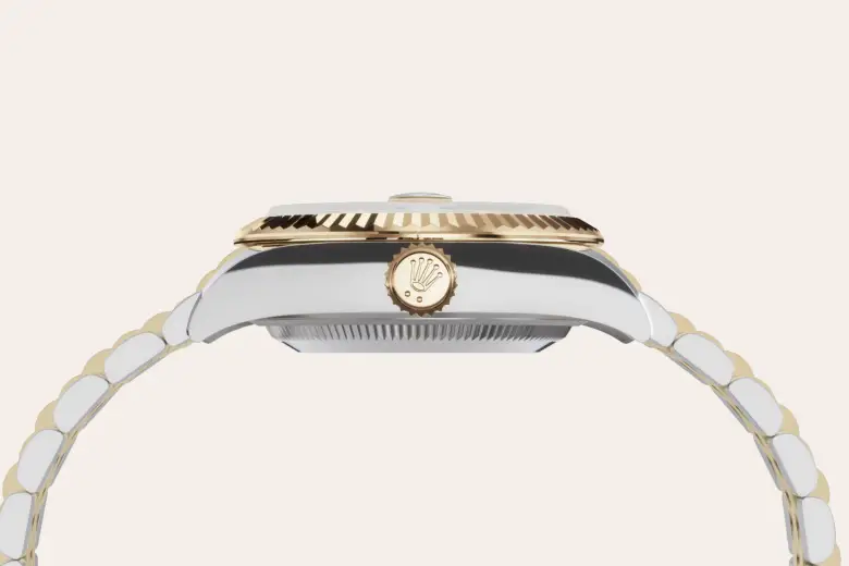 Rolex Lady-Datejust in Rolesor giallo (combinazione di acciaio Oystersteel e oro giallo), M279173-0007 - Fani
