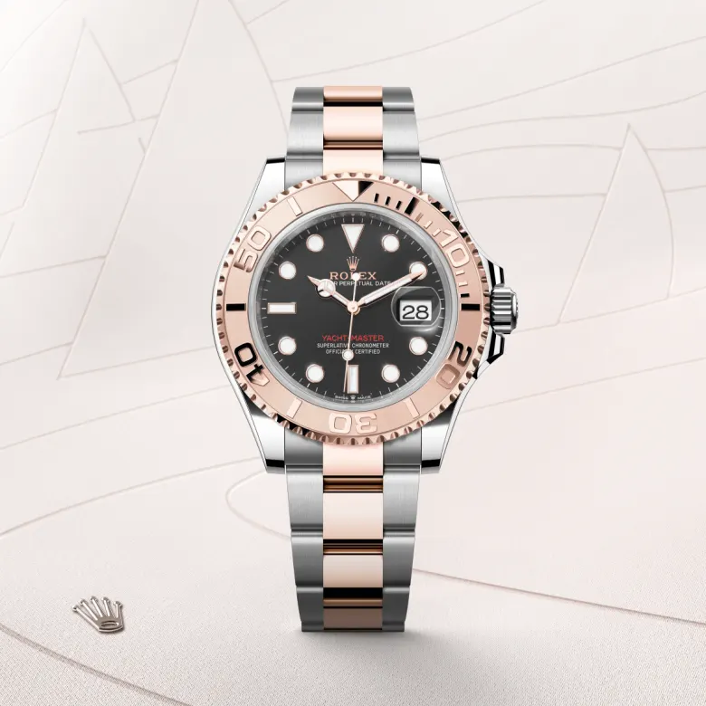 Rolex Yacht-Master in Rolesor Everose (combinazione di acciaio Oystersteel e oro Everose), M126621-0002 - Fani