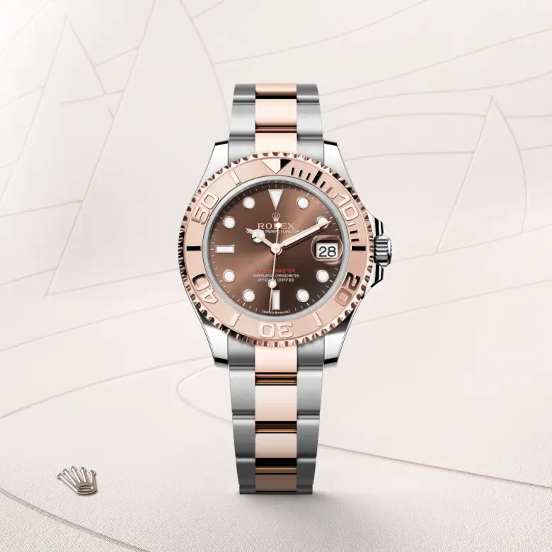 Rolex Yacht-Master in Rolesor Everose (combinazione di acciaio Oystersteel e oro Everose), M268621-0003 - Fani