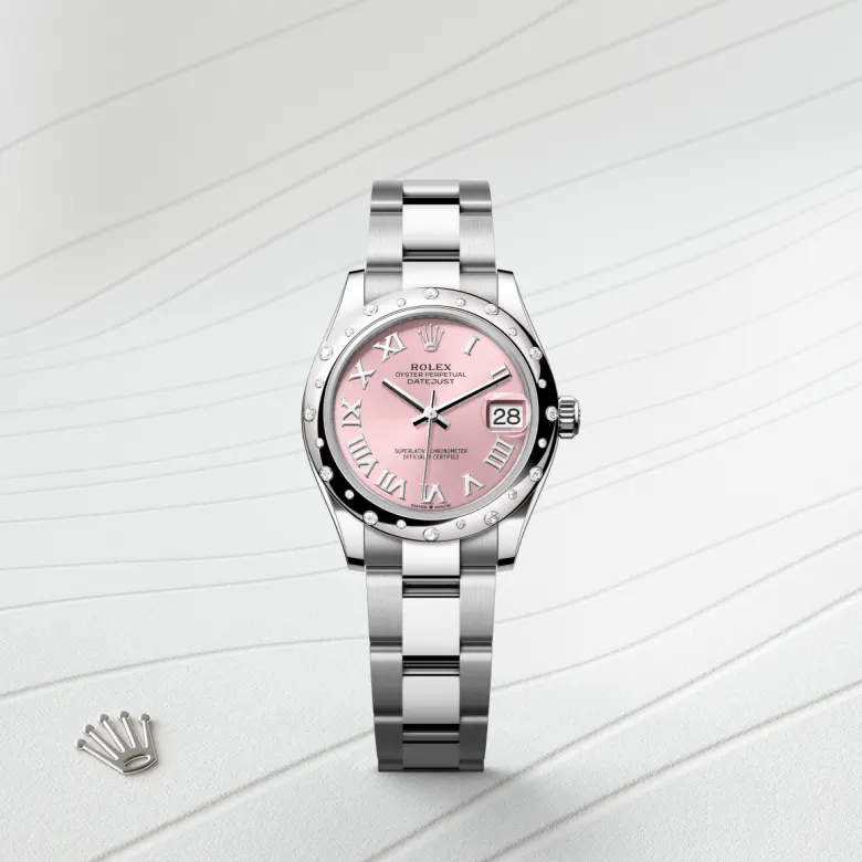 Rolex Datejust in Rolesor bianco (combinazione di acciaio Oystersteel e oro bianco), M278344RBR-0021 - Fani