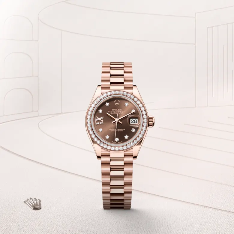 Rolex Lady-Datejust in Oro Everose 18 ct, M279135RBR-0001 - Fani
