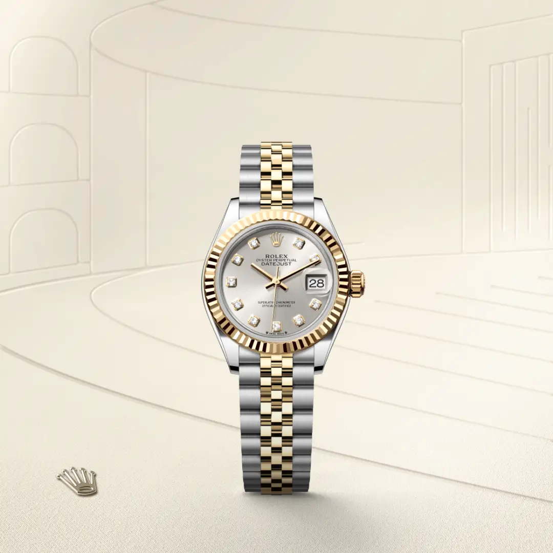 Rolex Lady-Datejust in Rolesor giallo (combinazione di acciaio Oystersteel e oro giallo), M279173-0007 - Fani