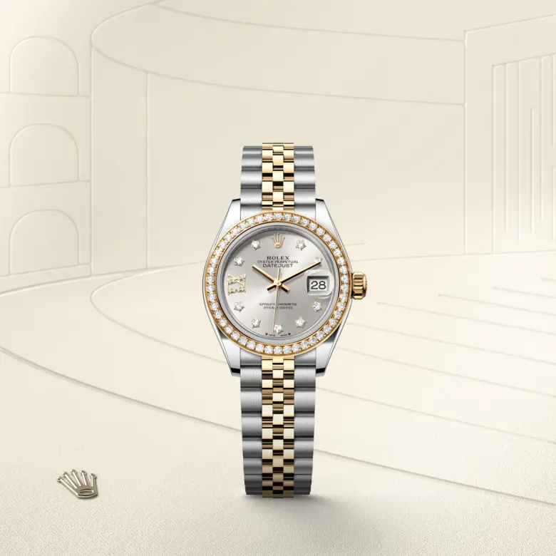 Rolex Lady-Datejust in Rolesor giallo (combinazione di acciaio Oystersteel e oro giallo), M279383RBR-0003 - Fani