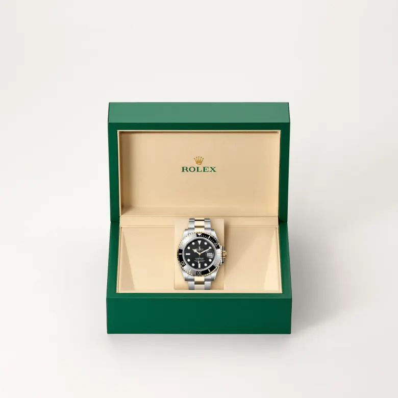 Rolex Submariner in Rolesor giallo (combinazione di acciaio Oystersteel e oro giallo), M126613LN-0002 - Fani