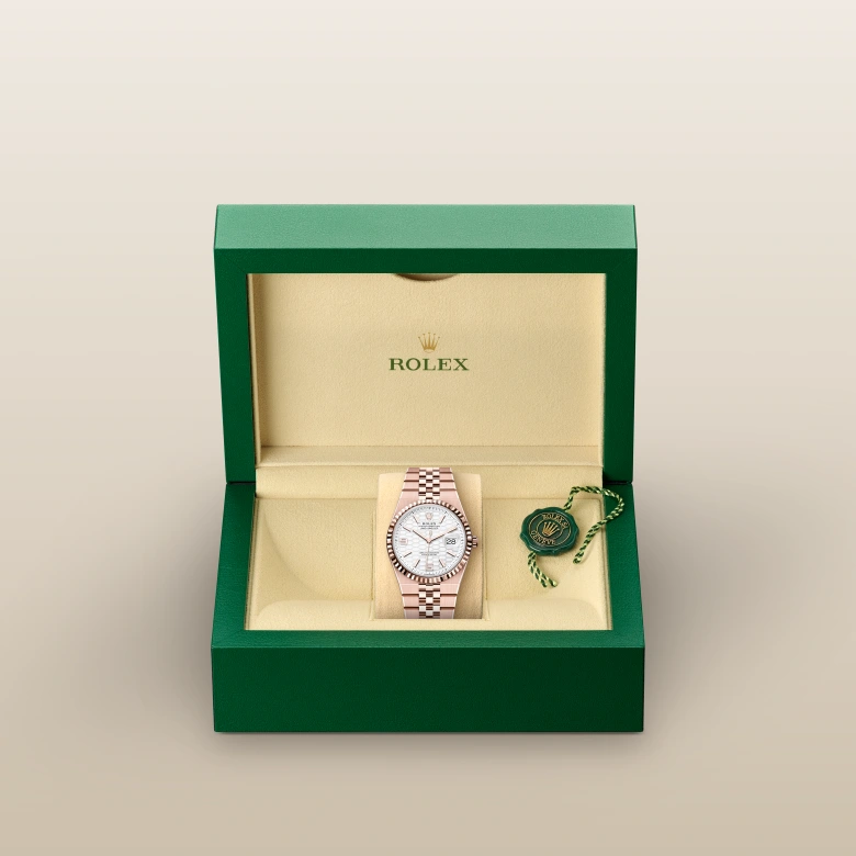 Rolex Land-Dweller in Oro Everose 18 ct, M127235-0001 - Fani
