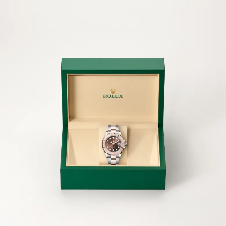 Rolex Yacht-Master in Rolesor Everose (combinazione di acciaio Oystersteel e oro Everose), M268621-0003 - Fani
