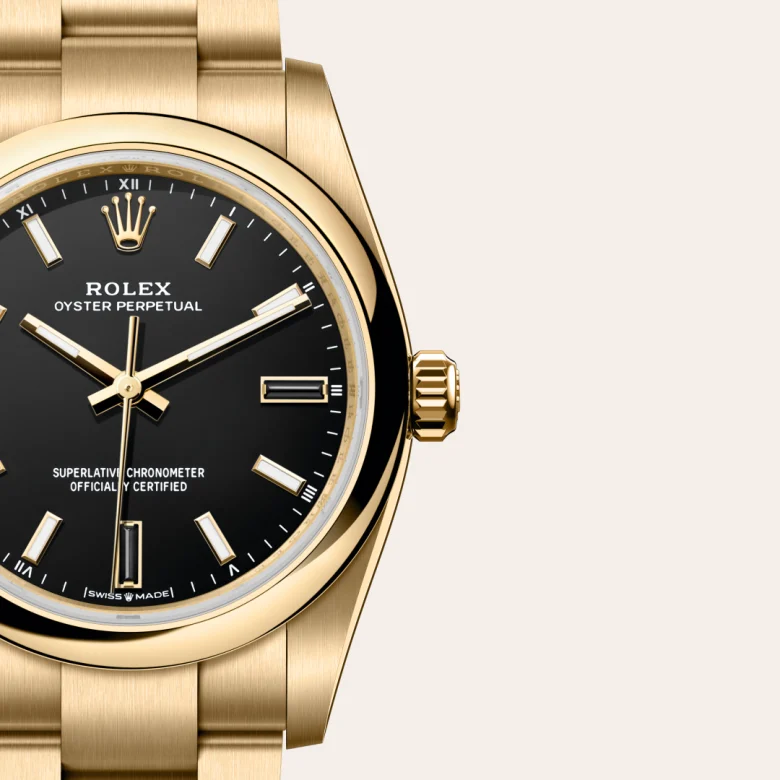 Rolex Oyster Perpetual in Oro giallo 18 ct, M124208-0001 - Fani