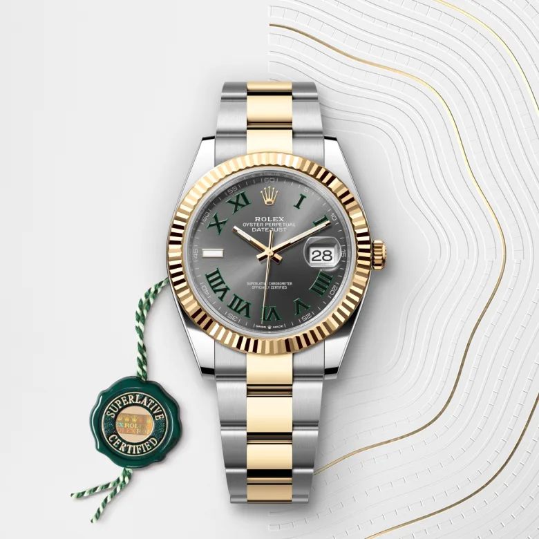 Rolex Datejust in Rolesor giallo (combinazione di acciaio Oystersteel e oro giallo), M126333-0019 - Fani