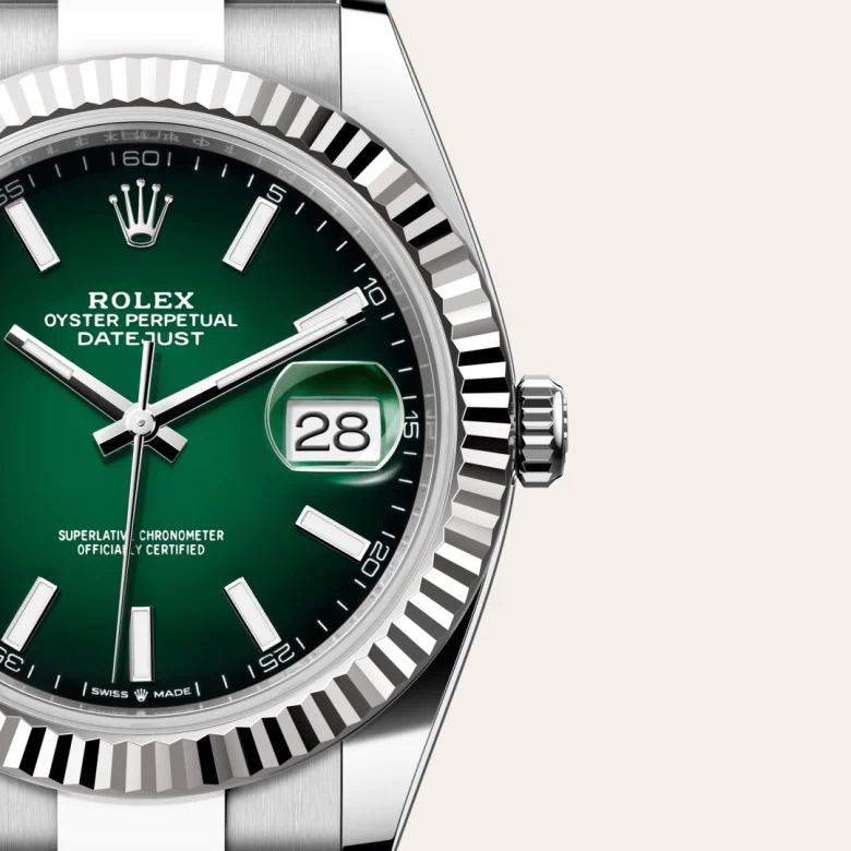 Rolex Datejust in Rolesor bianco (combinazione di acciaio Oystersteel e oro bianco), M126334-0033 - Fani
