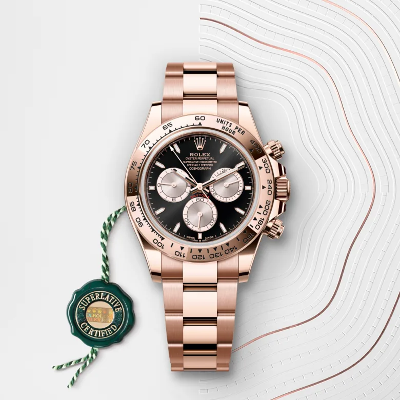 Rolex Cosmograph Daytona in Oro Everose 18 ct, M126505-0001 - Fani