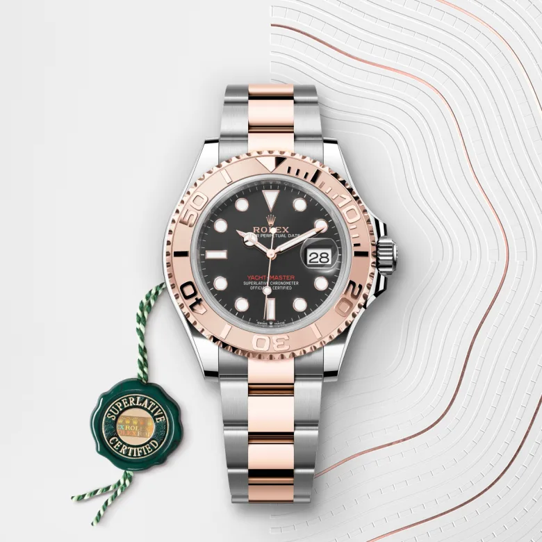 Rolex Yacht-Master in Rolesor Everose (combinazione di acciaio Oystersteel e oro Everose), M126621-0002 - Fani