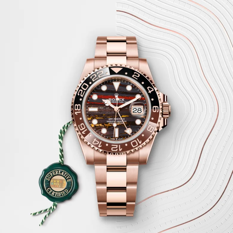 Rolex GMT-Master II in Oro Everose 18 ct, M126715CHNR-0002 - Fani