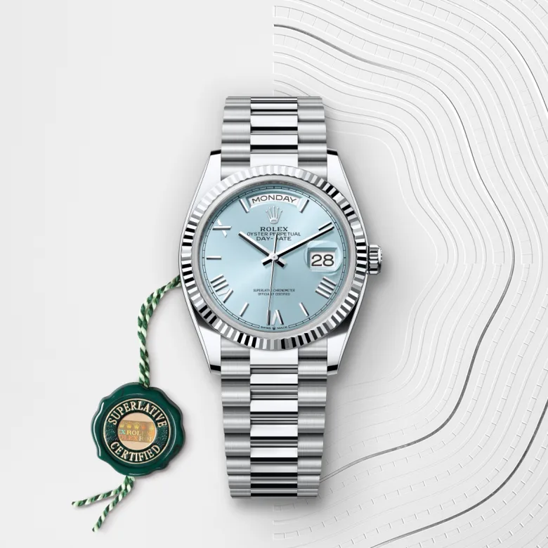 Rolex Day-Date in Platino, M128236-0018 - Fani
