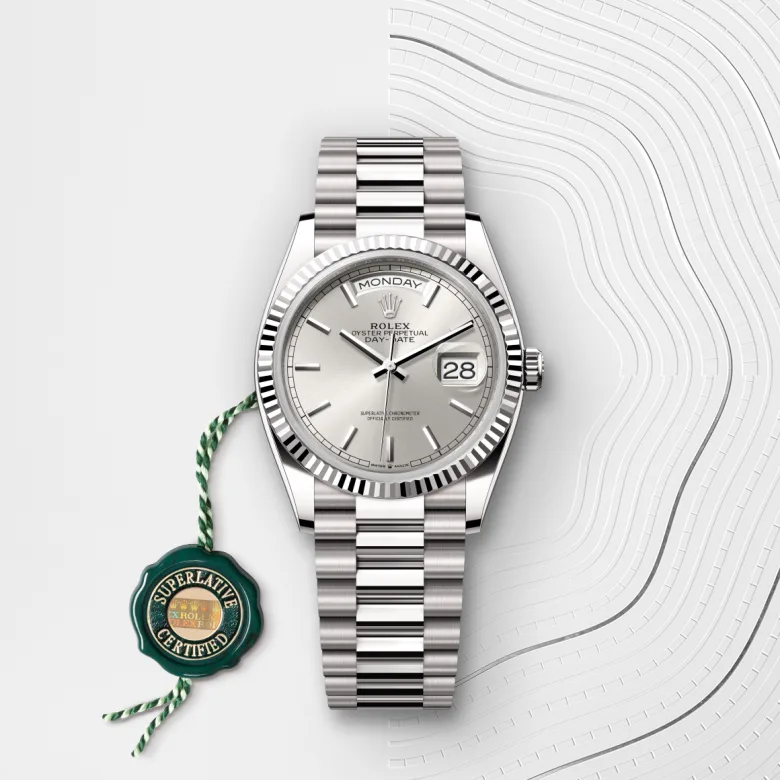 Rolex Day-Date in Oro bianco 18 ct, M128239-0005 - Fani