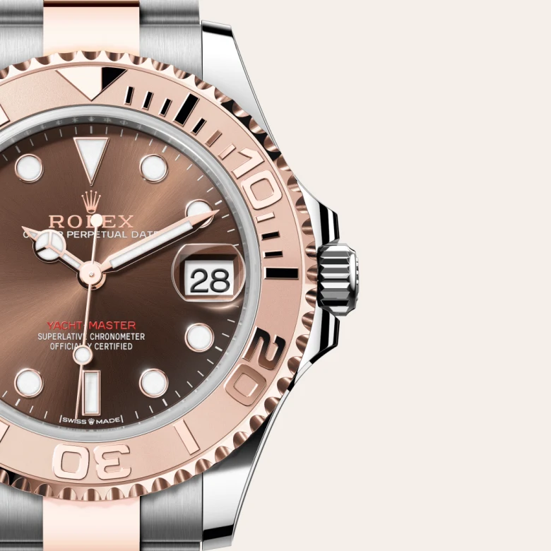 Rolex Yacht-Master in Rolesor Everose (combinazione di acciaio Oystersteel e oro Everose), M268621-0003 - Fani