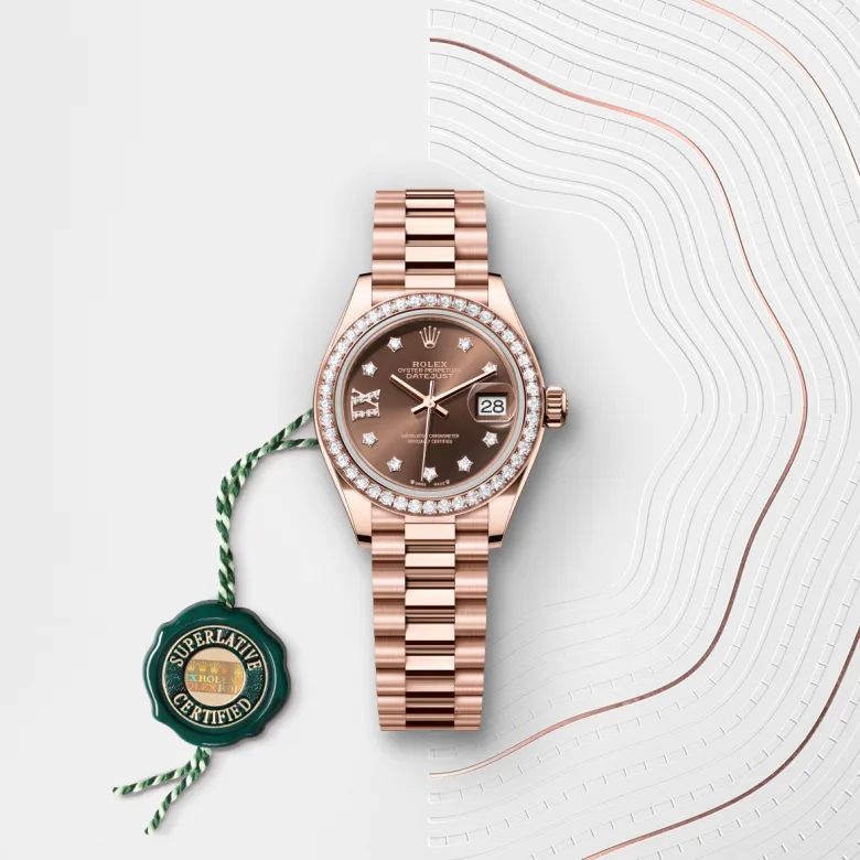 Rolex Lady-Datejust in Oro Everose 18 ct, M279135RBR-0001 - Fani