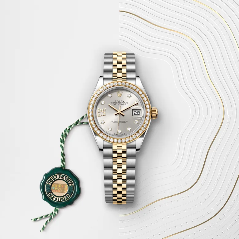 Rolex Lady-Datejust in Rolesor giallo (combinazione di acciaio Oystersteel e oro giallo), M279383RBR-0003 - Fani