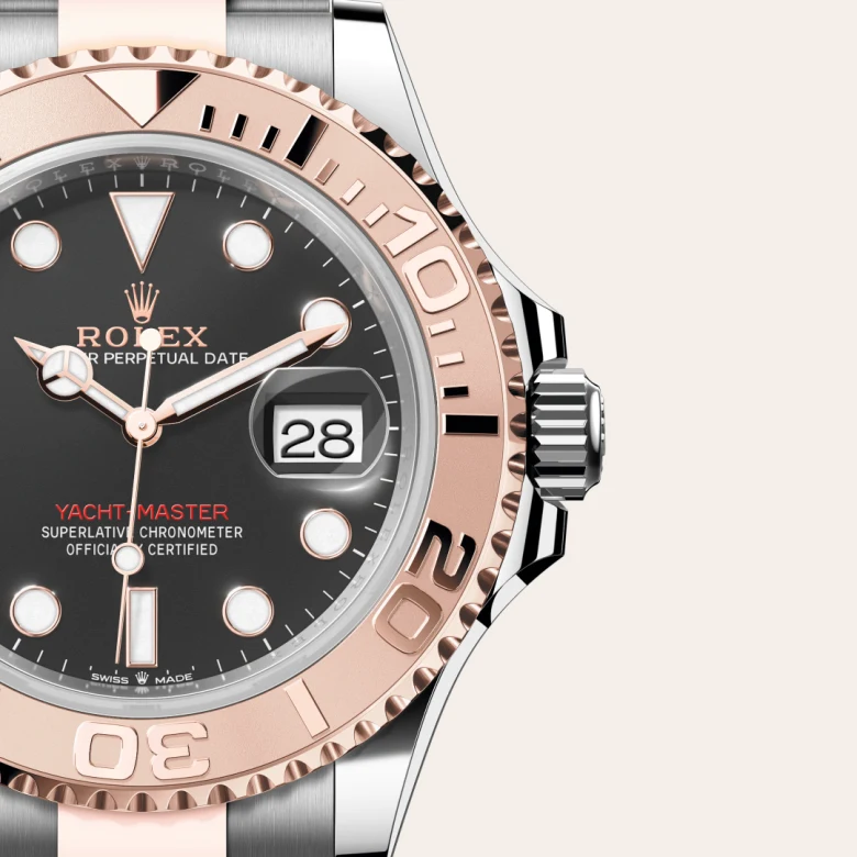 Rolex Yacht-Master in Rolesor Everose (combinazione di acciaio Oystersteel e oro Everose), M126621-0002 - Fani