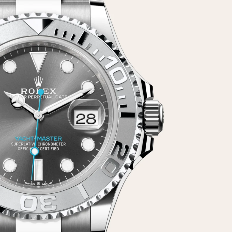Rolex Yacht-Master in Rolesium (combinazione di acciaio Oystersteel e platino), M126622-0001 - Fani