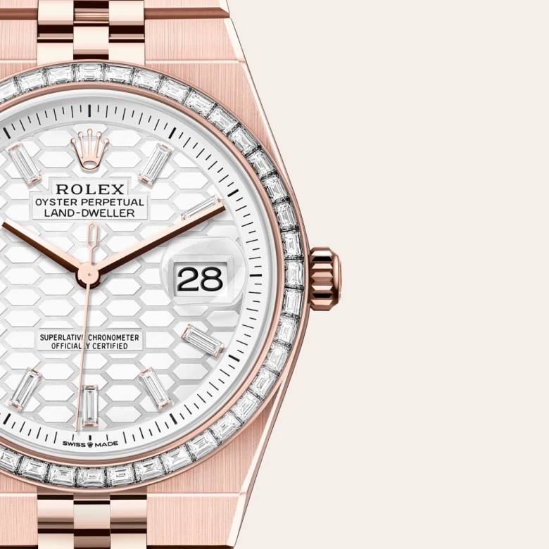 Rolex Land-Dweller in Oro Everose 18 ct, M127285TBR-0002 - Fani