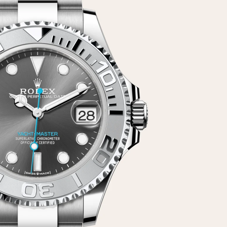 Rolex Yacht-Master in Rolesium (combinazione di acciaio Oystersteel e platino), M268622-0002 - Fani