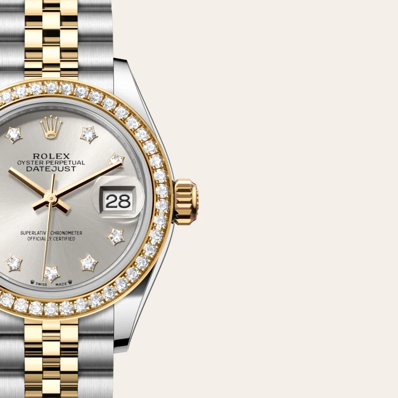 Rolex Lady-Datejust in Rolesor giallo (combinazione di acciaio Oystersteel e oro giallo), M279383RBR-0003 - Fani