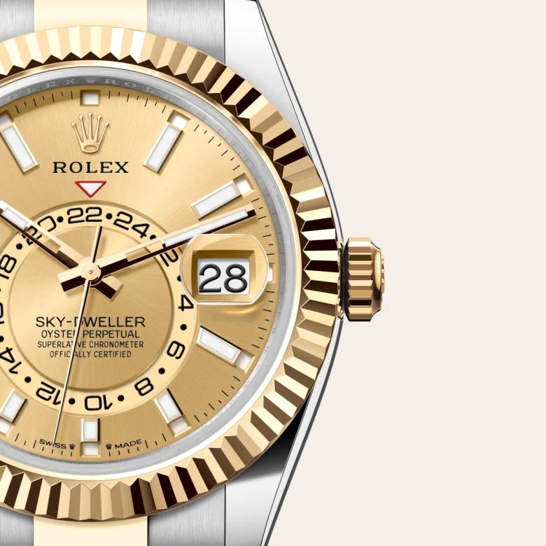 Rolex Sky-Dweller in Rolesor giallo (combinazione di acciaio Oystersteel e oro giallo), M336933-0001 - Fani