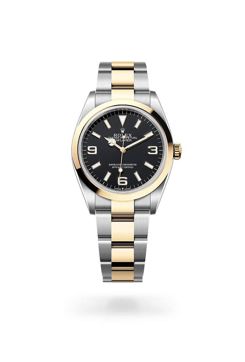 Explorer 36,Oyster, 36 mm, acciaio Oystersteel e oro giallo
