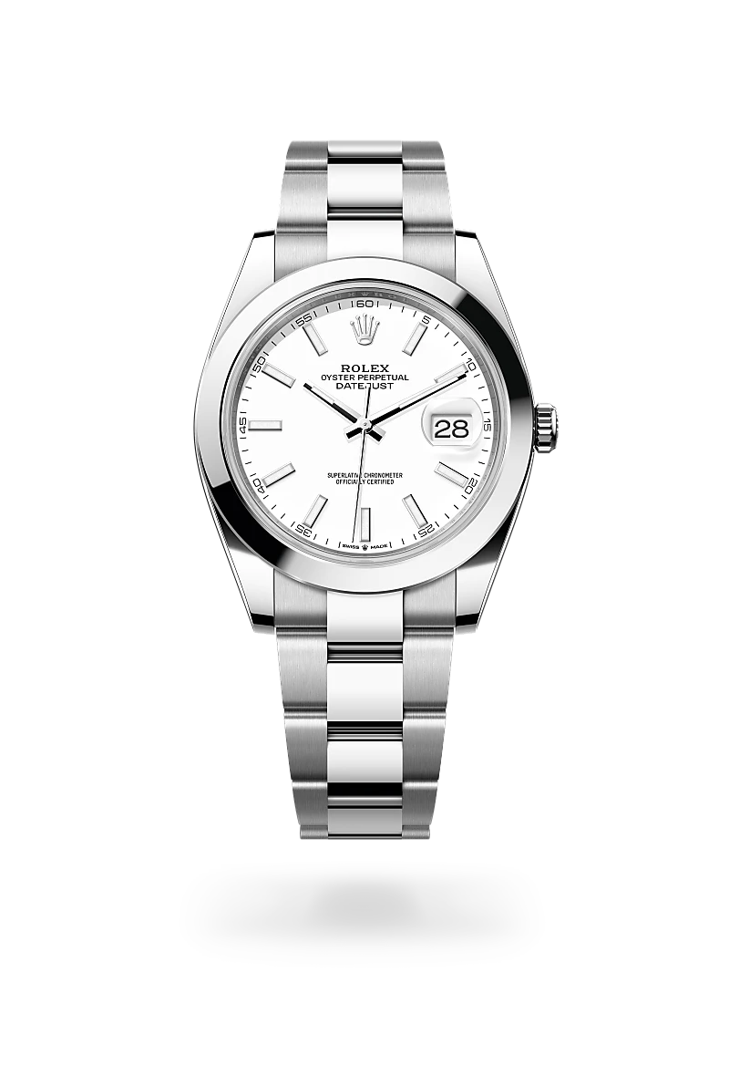 Datejust 41,Oyster, 41 mm, acciaio Oystersteel