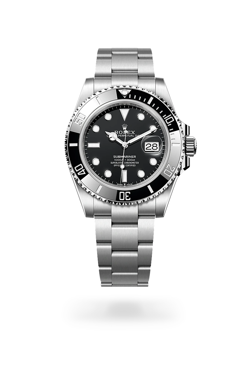 Submariner Date,Oyster, 41 mm, acciaio Oystersteel
