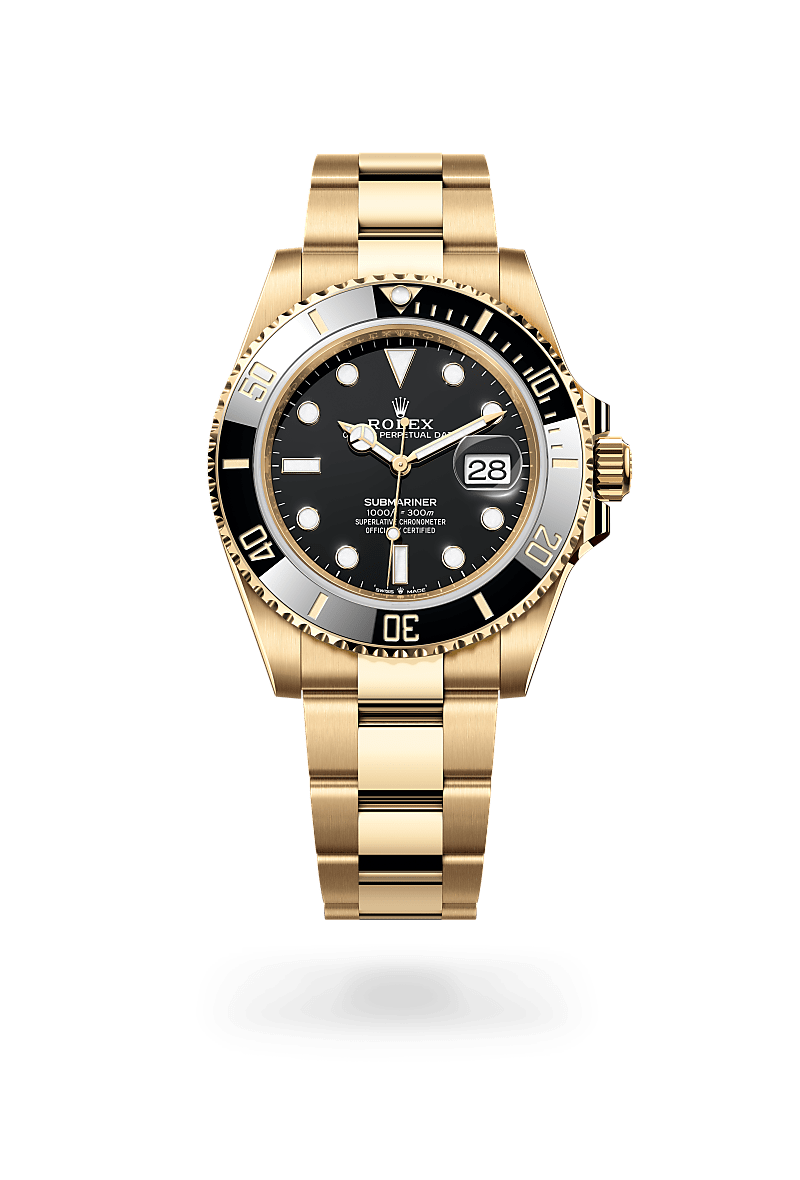 Submariner Date,Oyster, 41 mm, oro giallo
