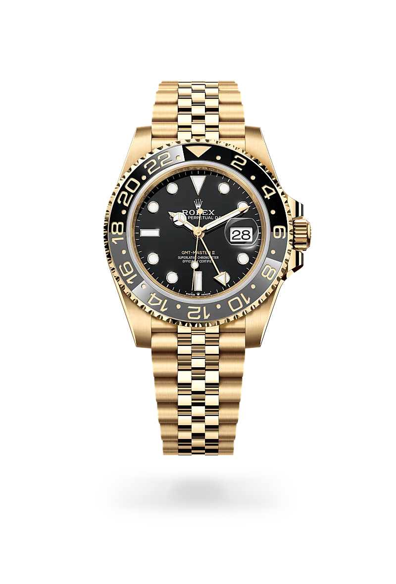 GMT-Master II,Oyster, 40 mm, oro giallo
