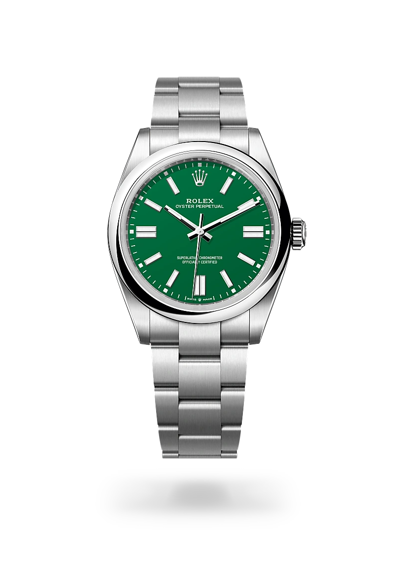 Oyster Perpetual 41,Oyster, 41 mm, acciaio Oystersteel