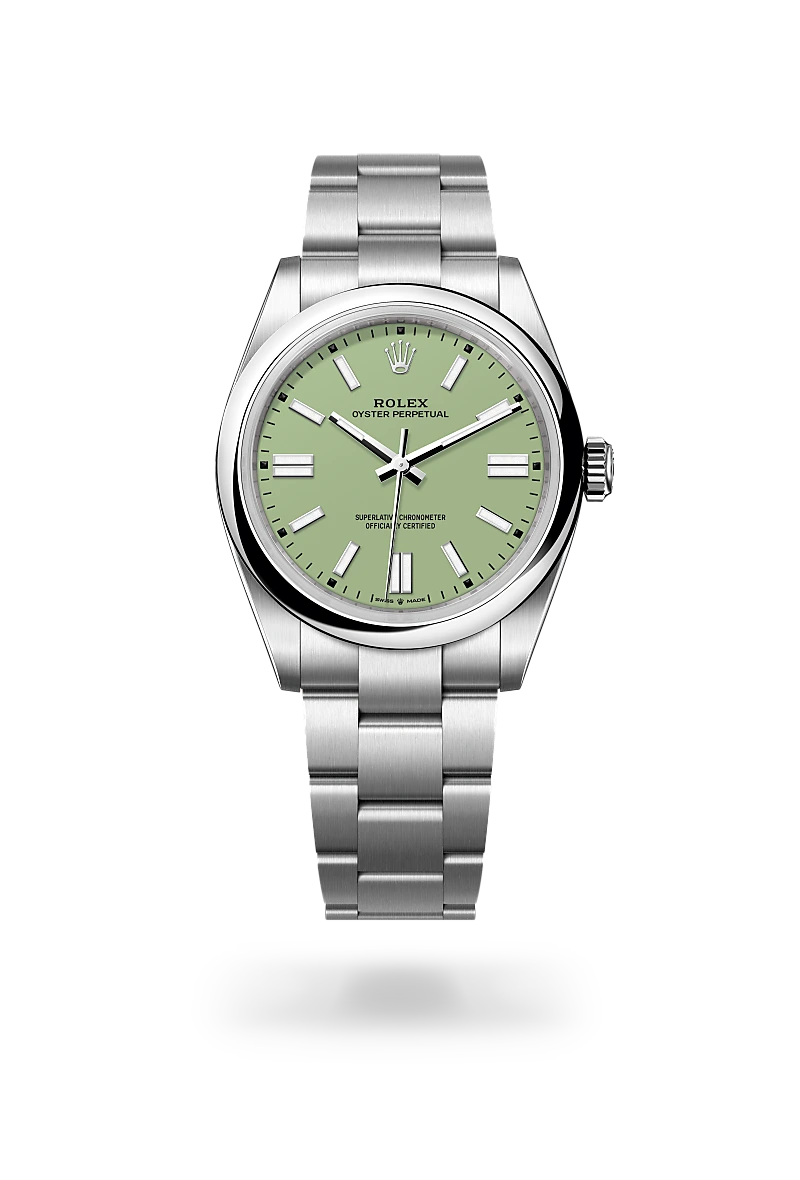 Oyster Perpetual 41,Oyster, 41 mm, acciaio Oystersteel