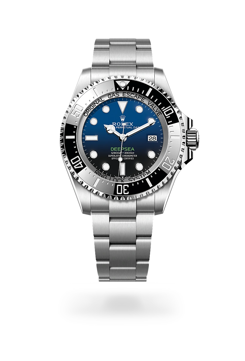Rolex Deepsea,Oyster, 44 mm, acciaio Oystersteel