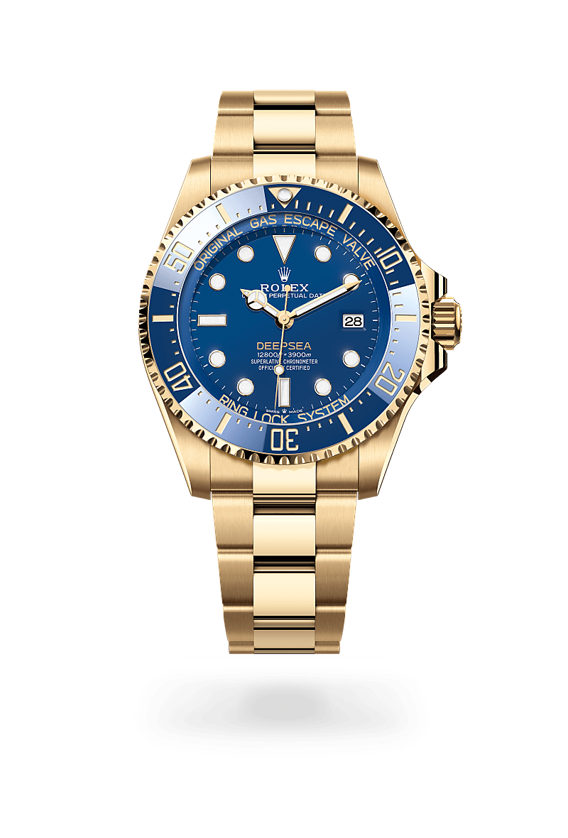 Rolex Deepsea,Oyster, 44 mm, oro giallo