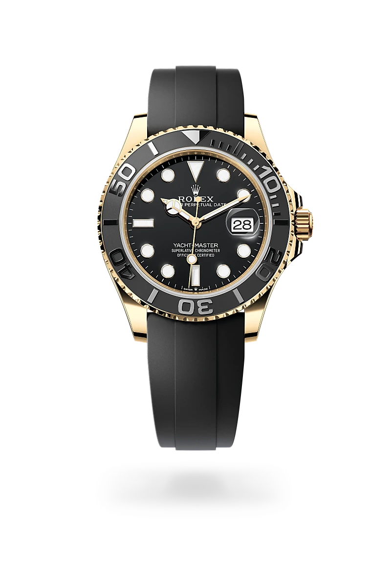 Yacht-Master 42,Oyster, 42 mm, oro giallo