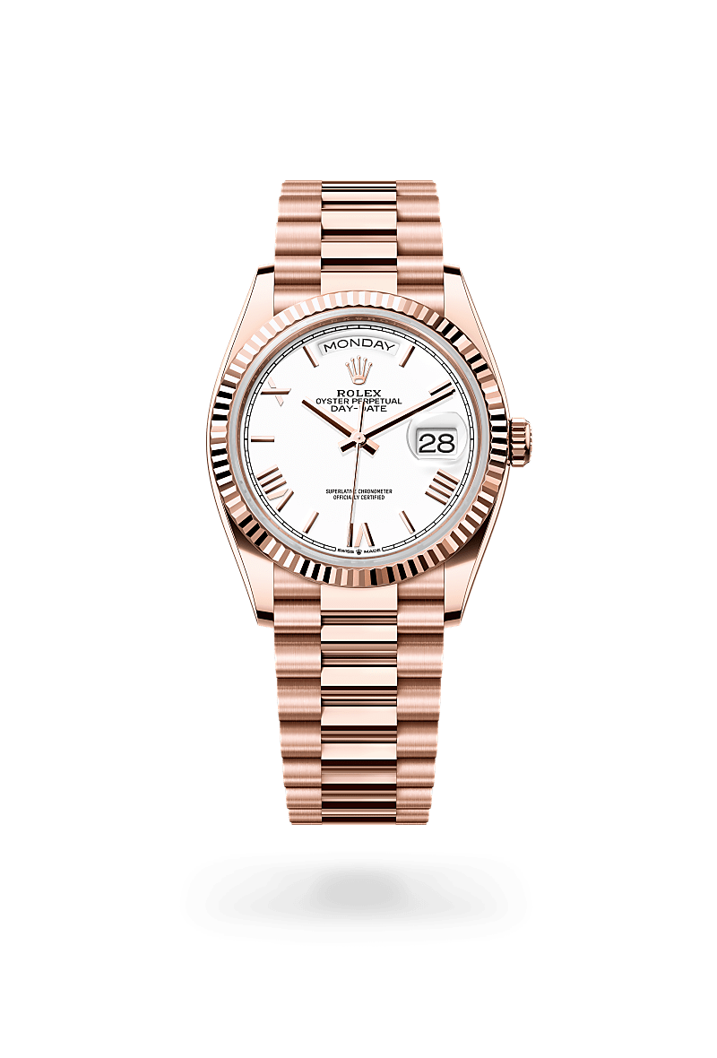 Rolex Day-Date in Oro Everose 18 ct,M52509-0002 - Fani